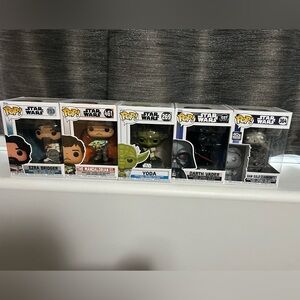 Funko Starwars POPS! Lot